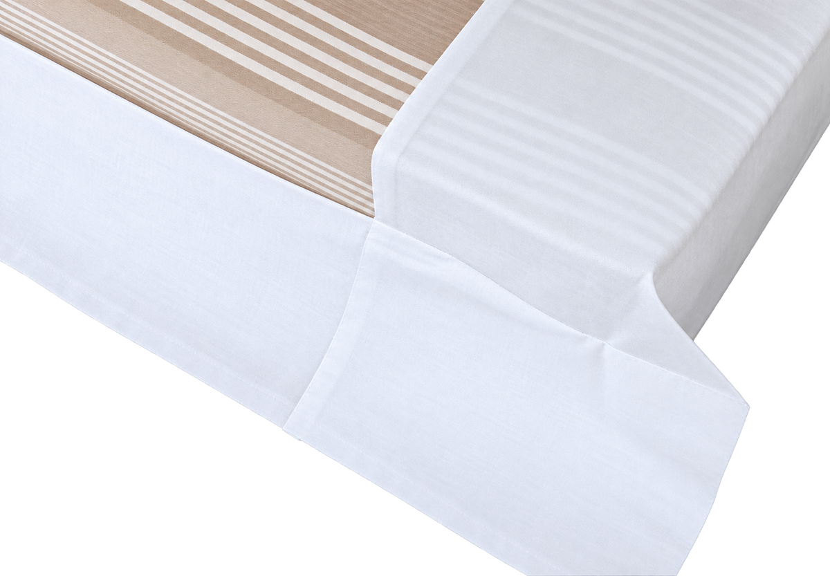 Kophoeslaken 16A wit – 160 × 280 + 30 cm