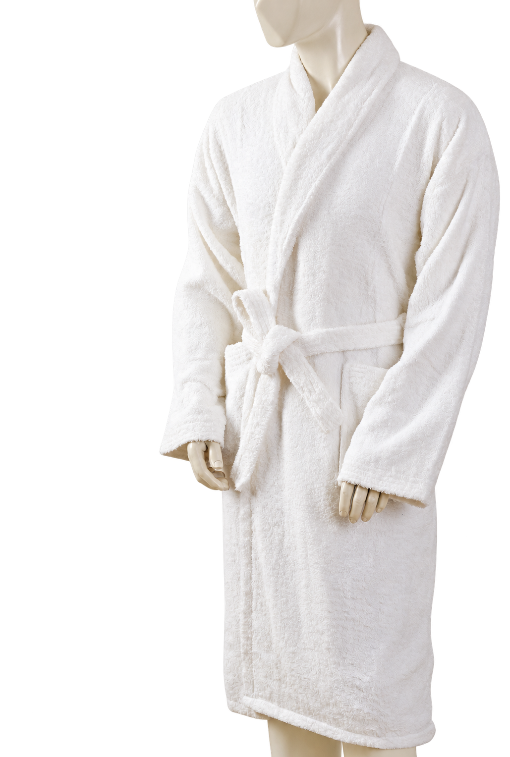 Hotel sauna badjas wit – unisex XL – 400 g/m²