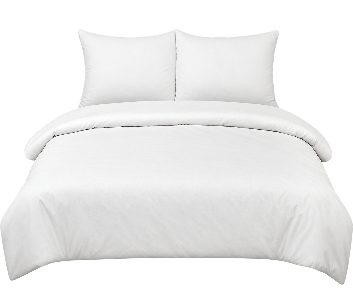 Hotel dekbedovertrekset 20A wit – 100% katoen