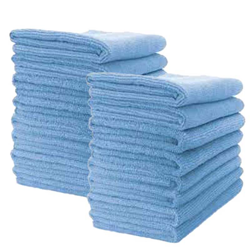 Microvezeldoek blauw – 40 × 40 cm – 340 g/m²