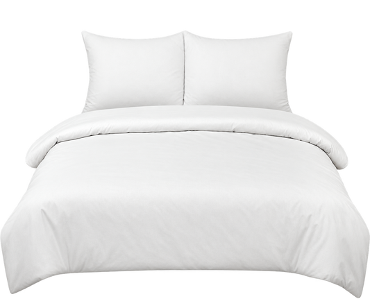 Hotel dekbedovertrekset 20A wit – 100% katoen
