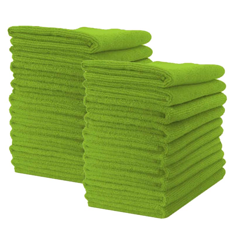 Microvezeldoek groen – 40 × 40 cm – 340 g/m²