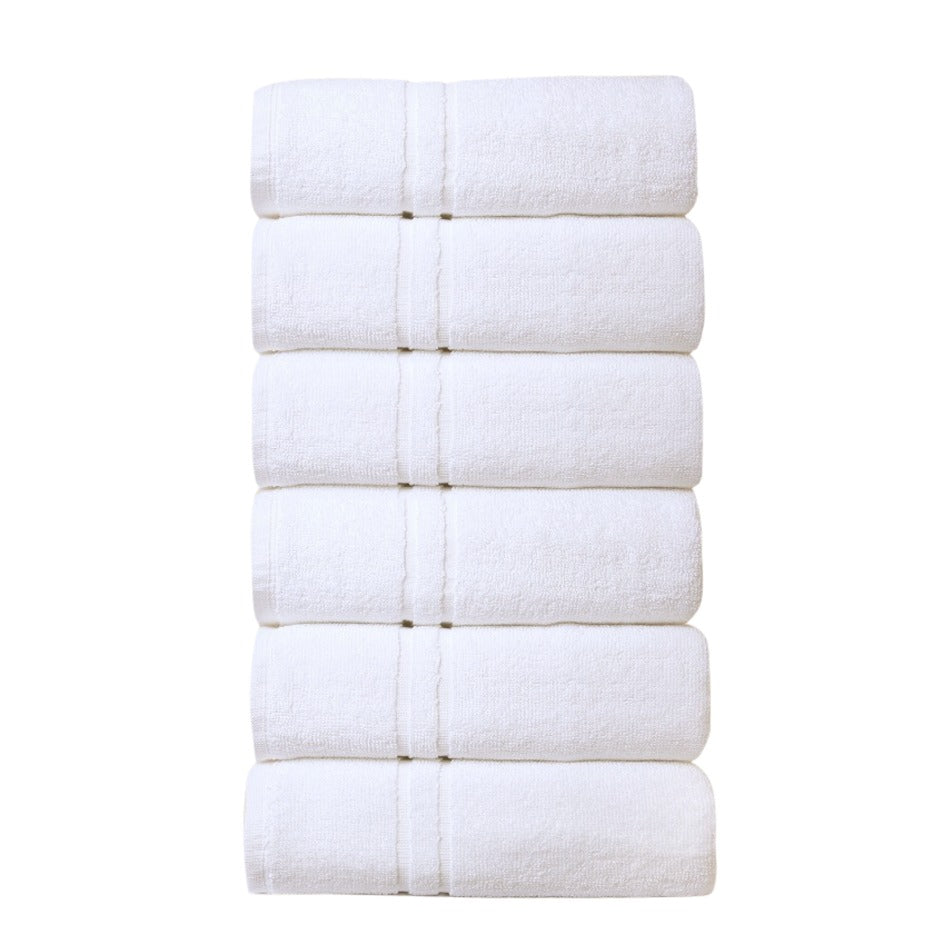 Hotelhanddoek 2CAM wit – 50 × 100 cm – 450 g/m²