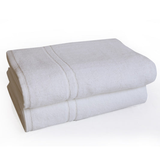 Hotelbadlaken 2CAM wit – 70 × 140 cm – 450 g/m²