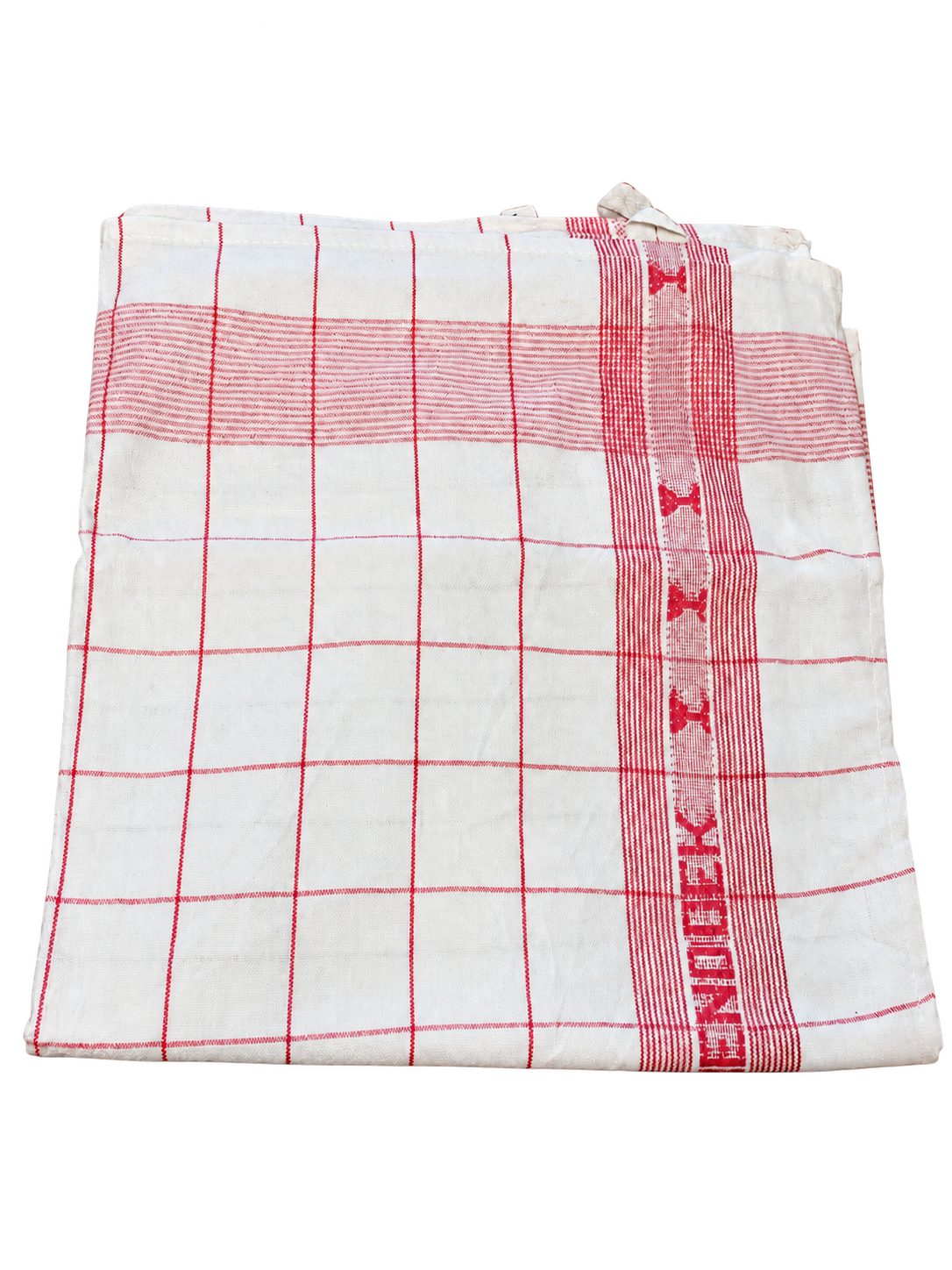 Glasdoek rood-wit
